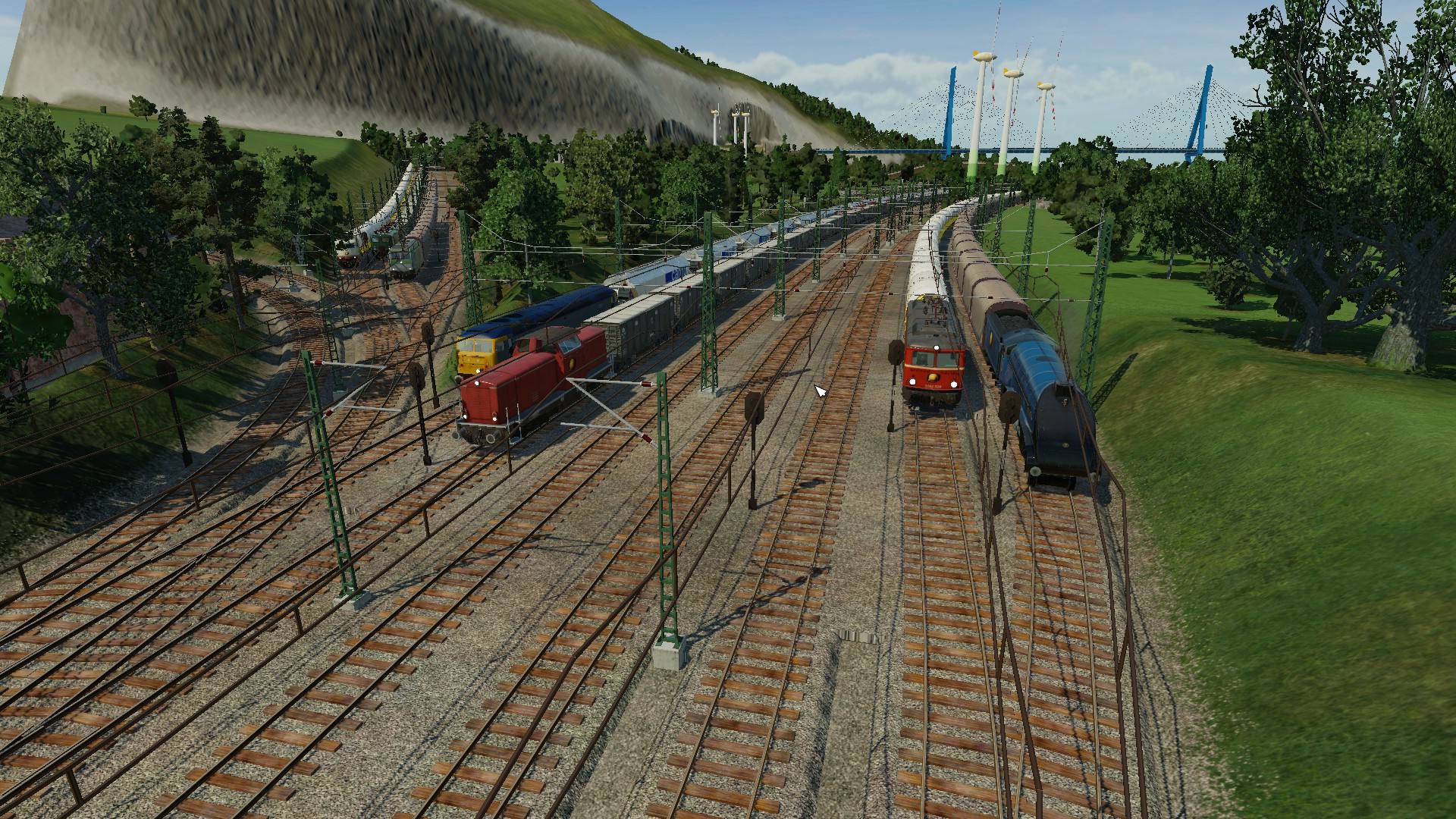 2ter Güterbahnhof inklusive Abstellgleise