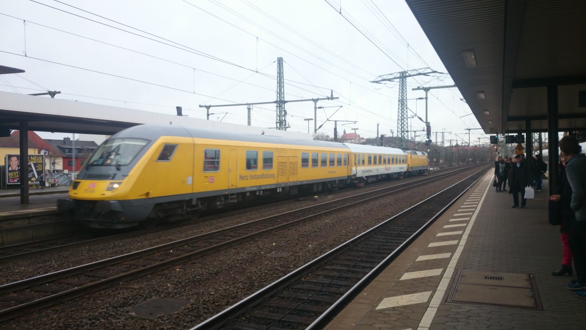 RailLab 1 in Fulda bei der Durchfahrt