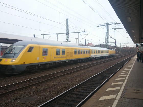 RailLab 1 in Fulda bei der Durchfahrt