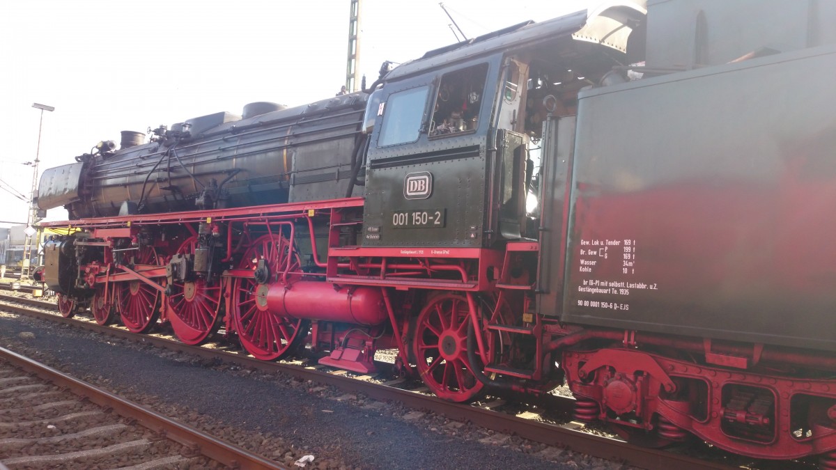 Baureihe 01 der historischen Eisenbahnvereins Frankfurt