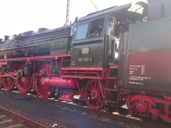 Baureihe 01 der historischen Eisenbahnvereins Frankfurt