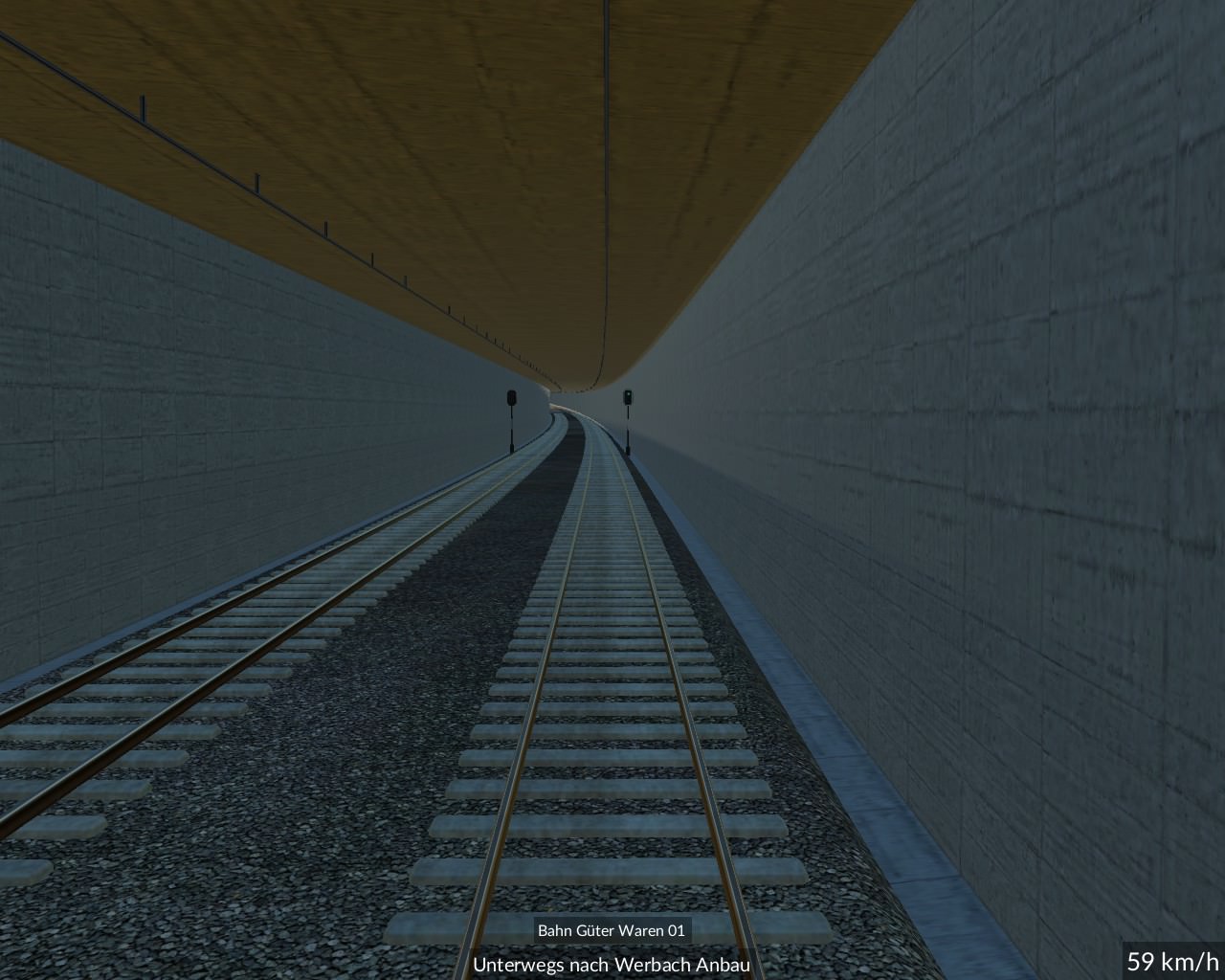 Tunnelfahrt