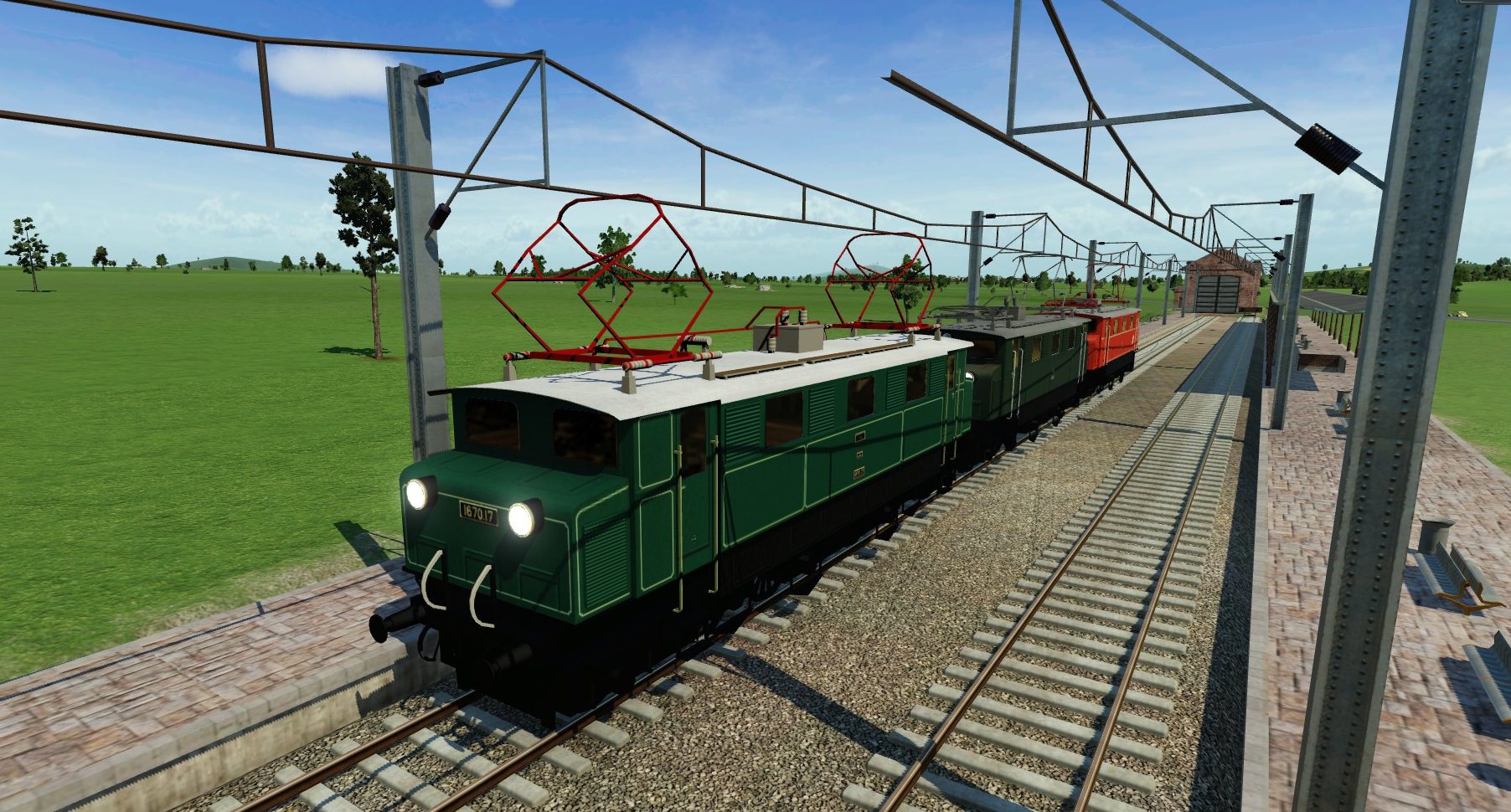 BBÖ/ÖBB 1670 auf Testfahrt