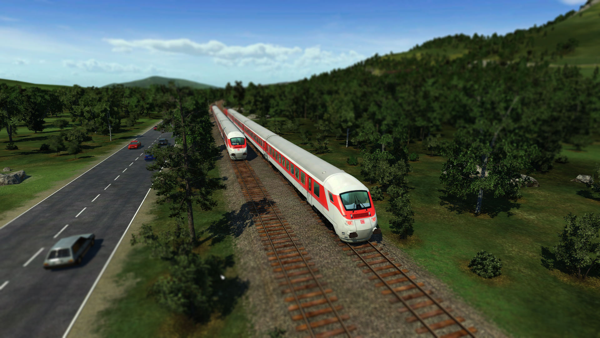 S-Bahn auf Nebengleisen