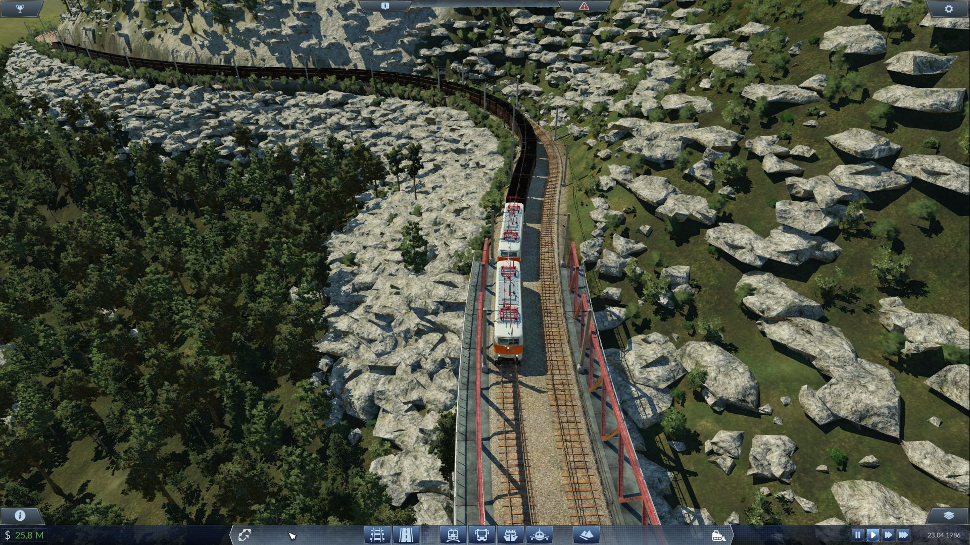Durch das Gebirge.