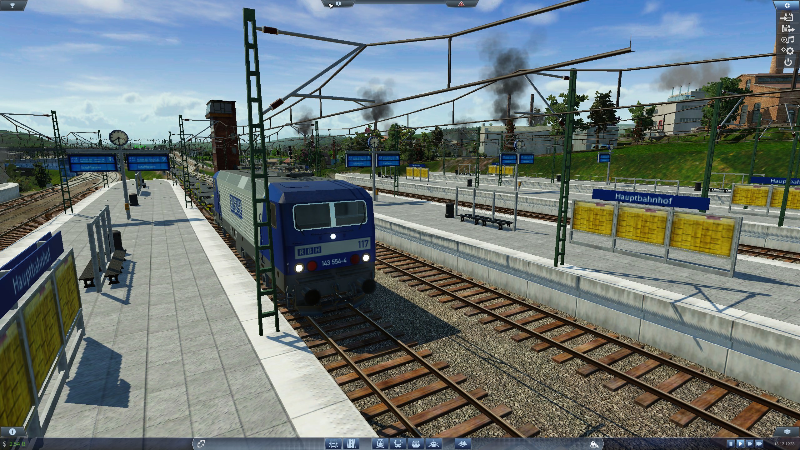 Bitte zurück bleiben... Zugdurchfahrt!