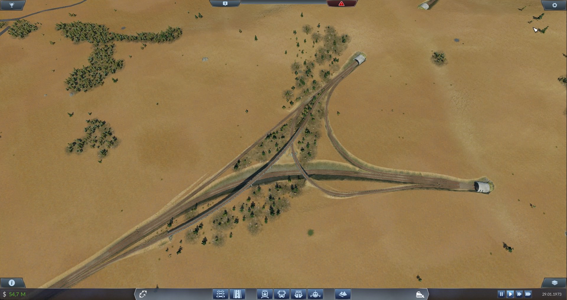 Eisenbahn Dreieck - USA