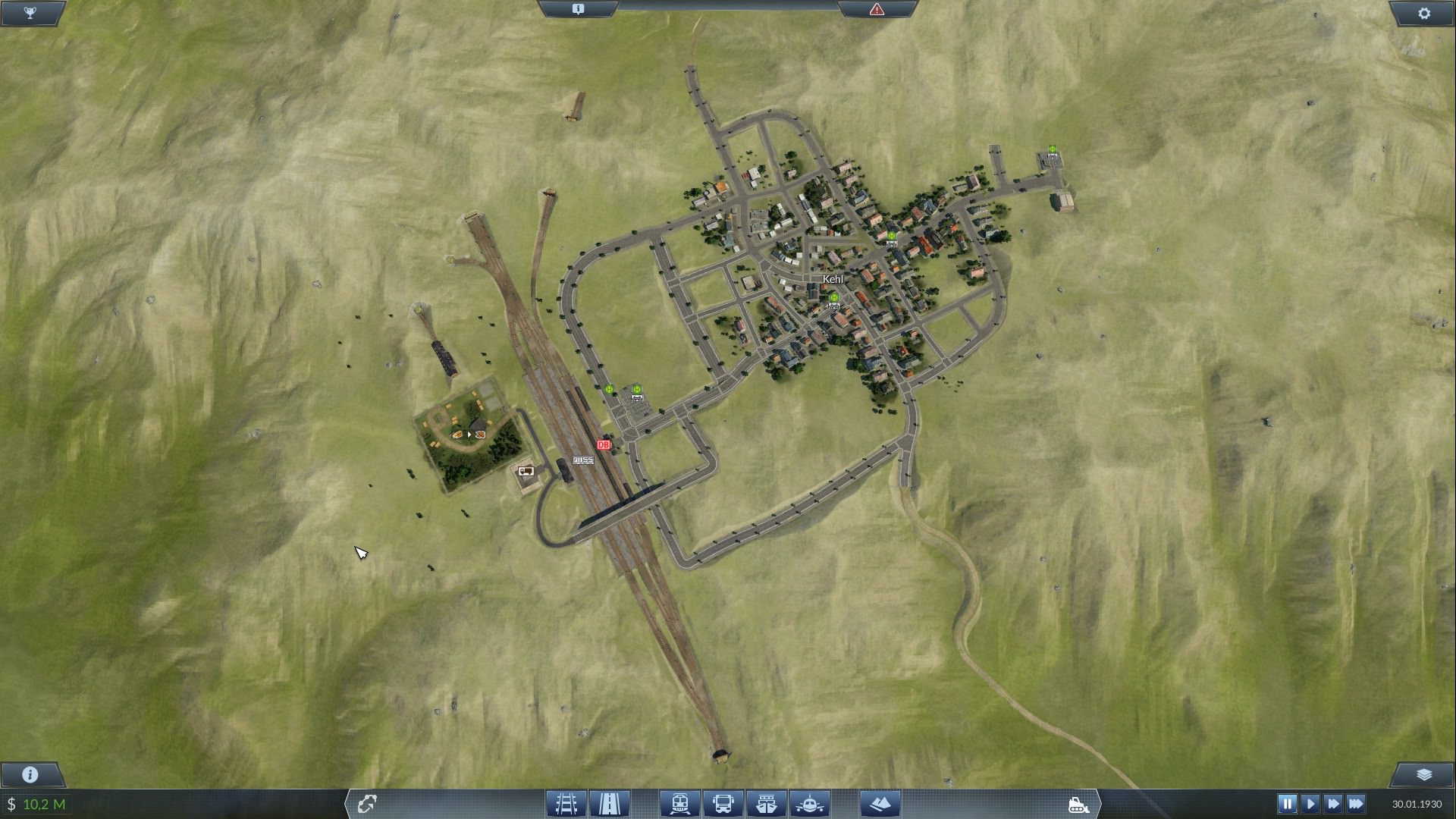 Kehl from above