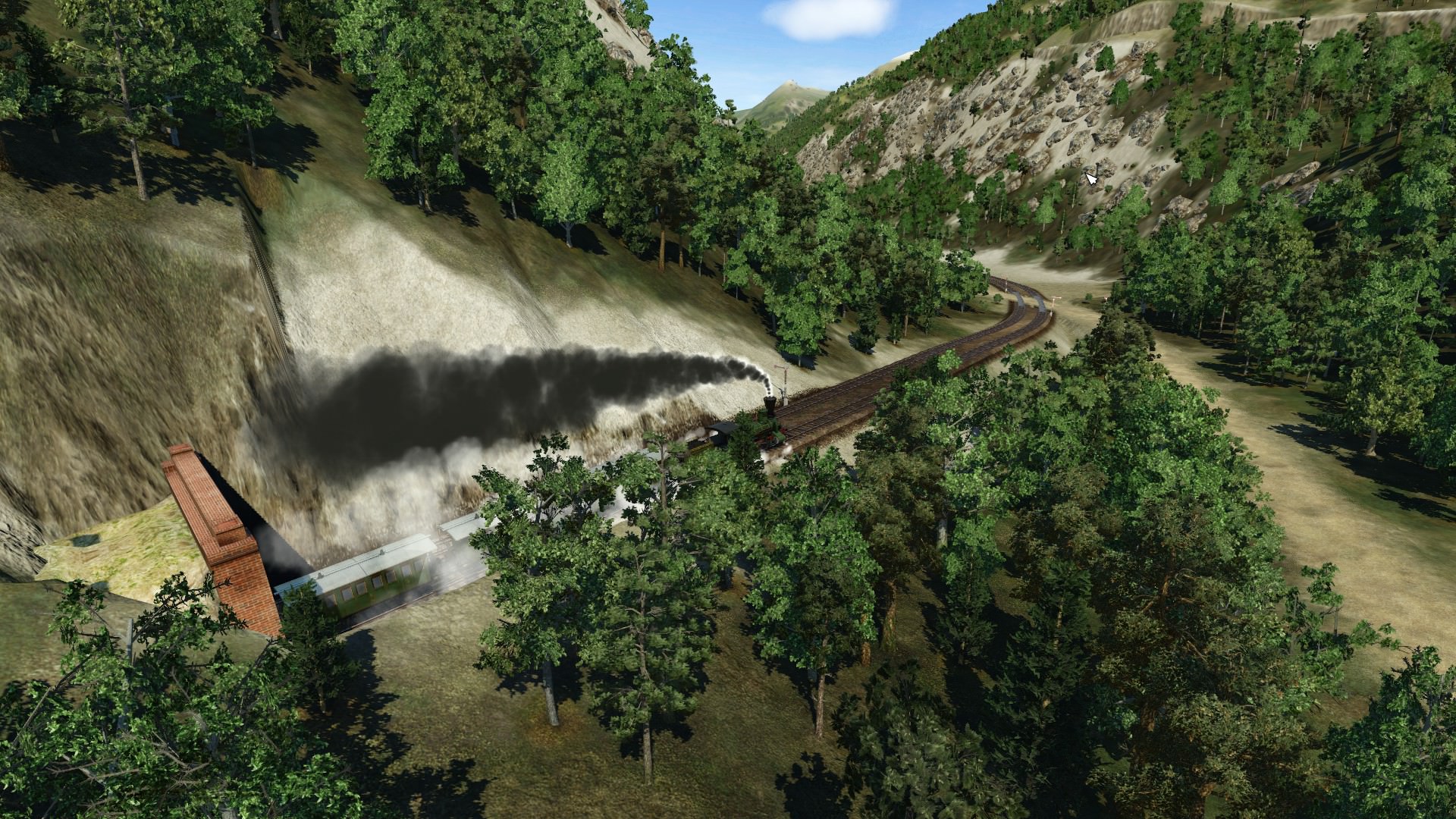 Ausfahrt Gurtnelen Tunnel
