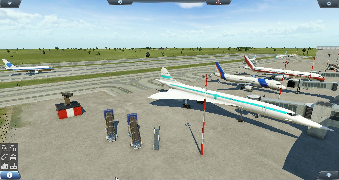 Airplane meeting