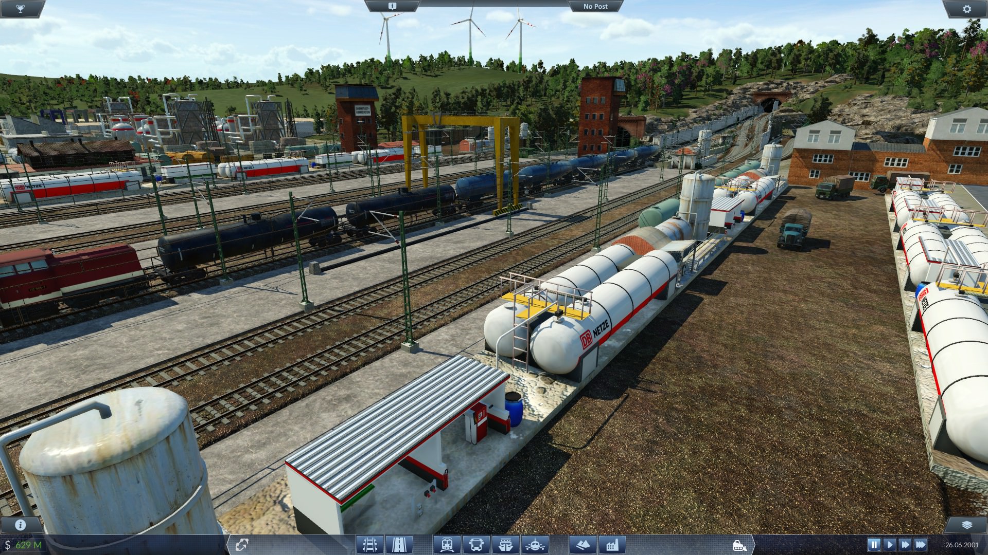Güterbahnhof Raffinerie