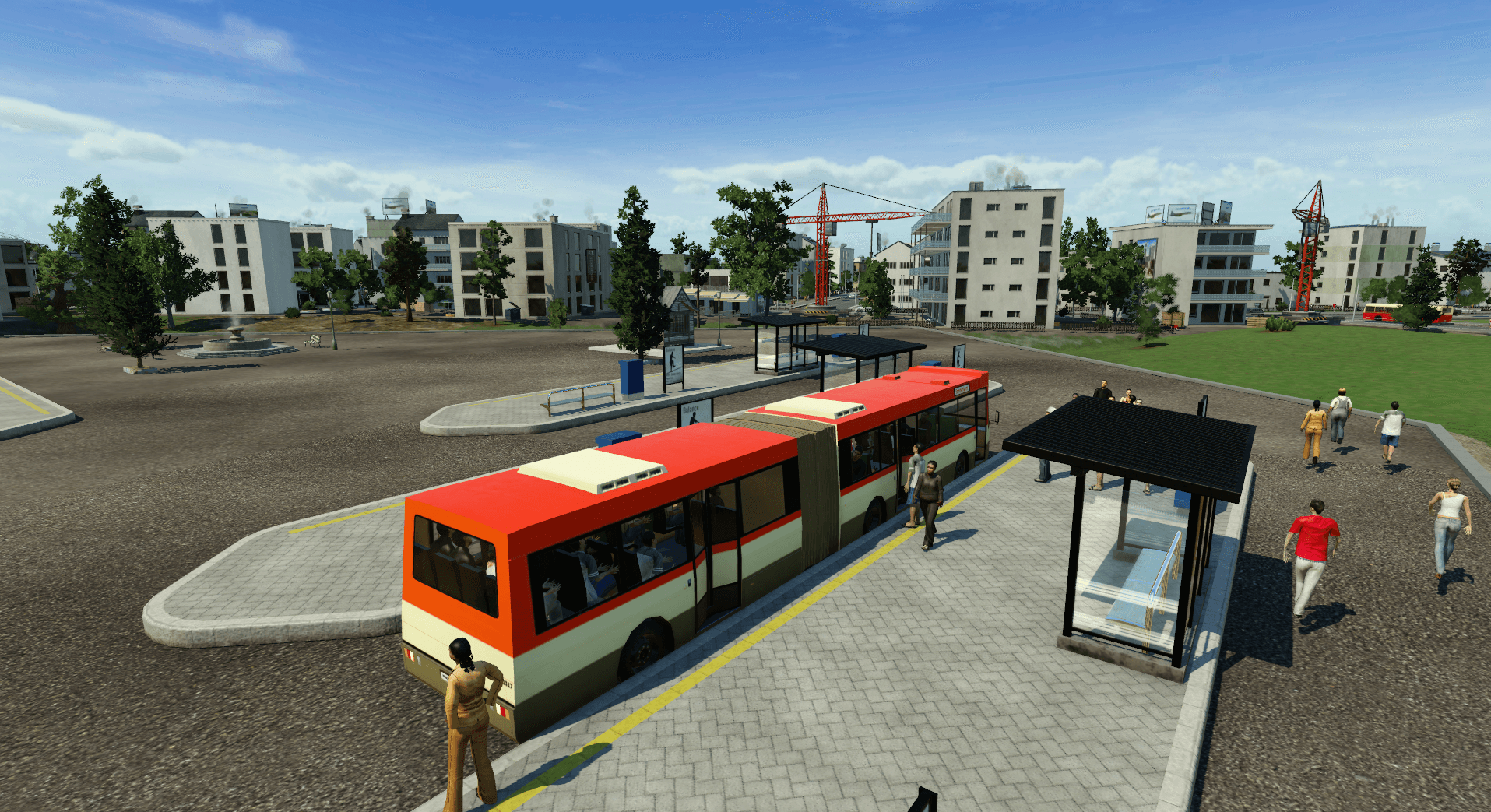 Sonderfahrt im Retrodesign der Frankfurter Stadtwerke