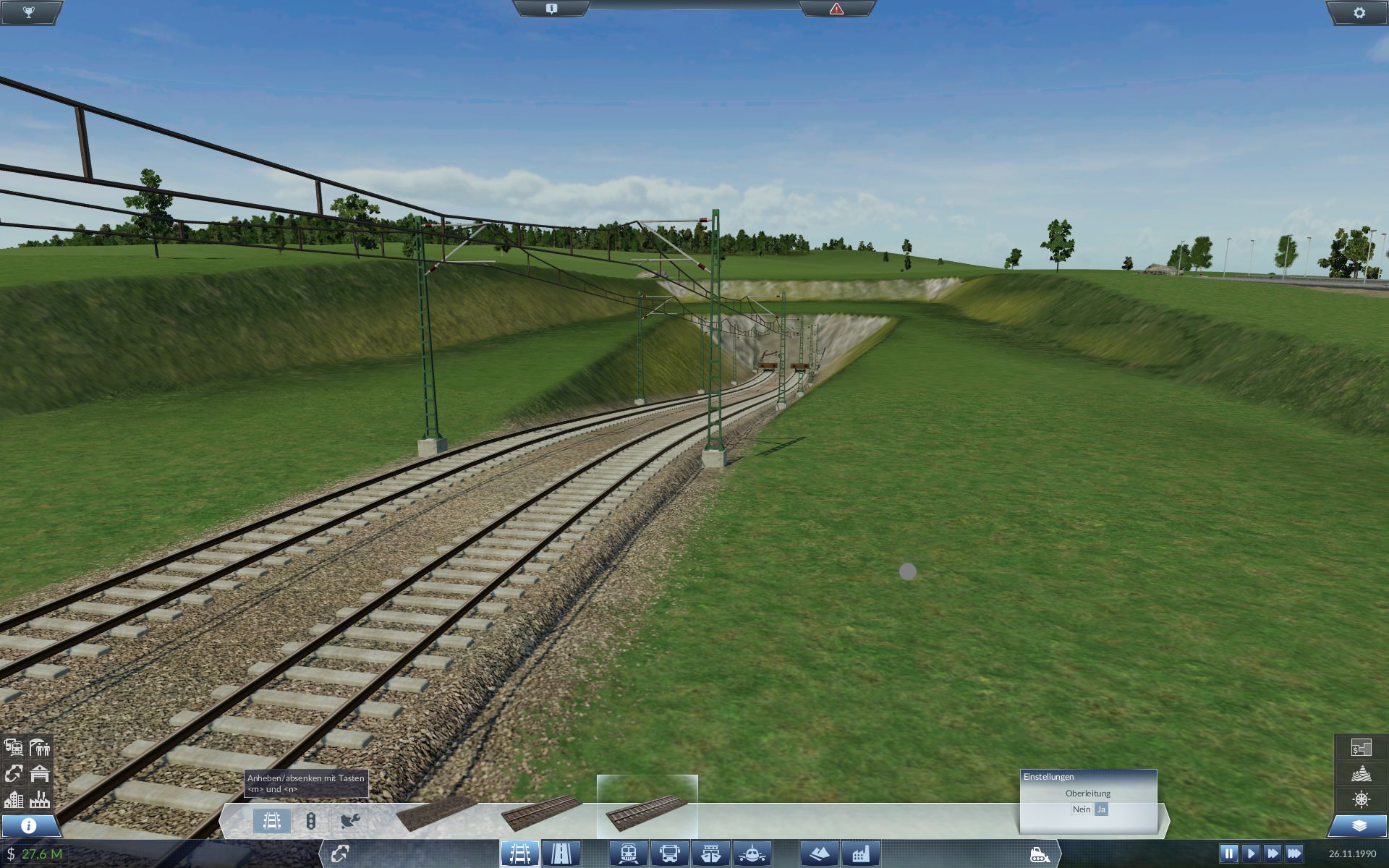 Bahnhofsvorfeld mit Tunnel #1