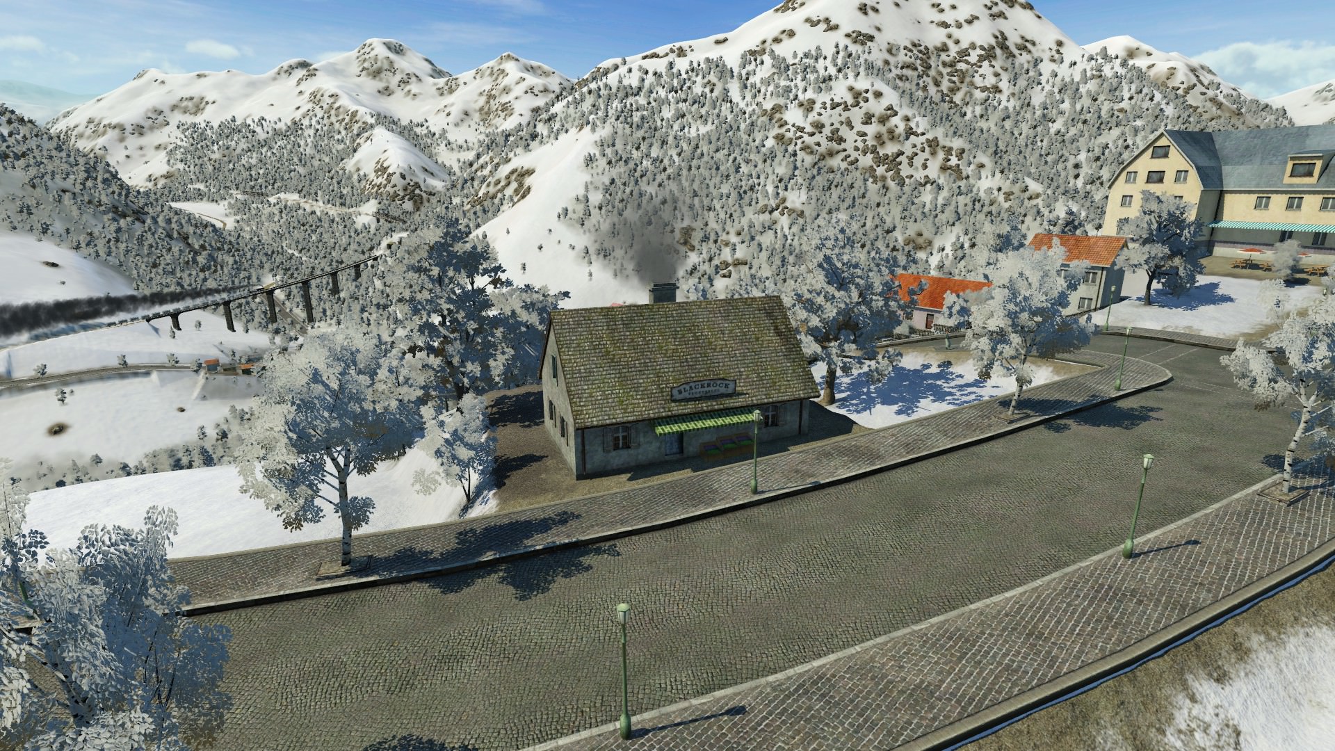 Winter im Gebirge