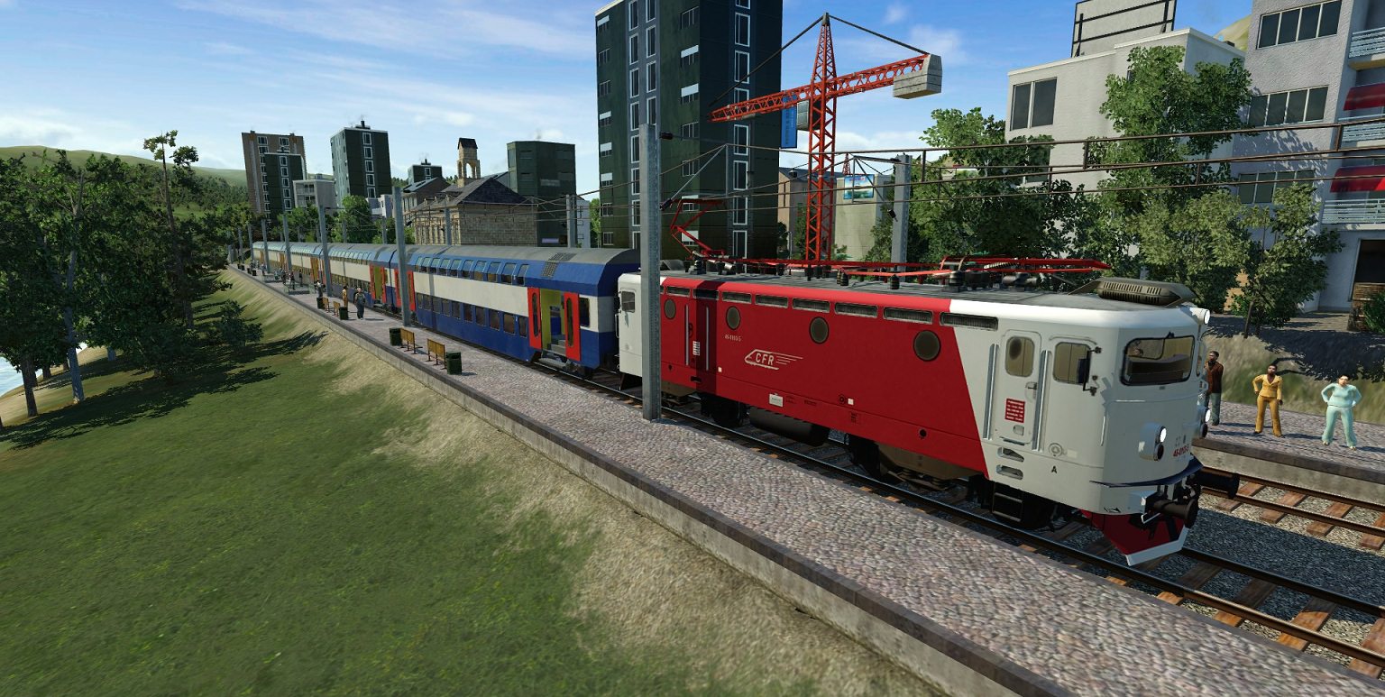 Commuter train in Linkoping