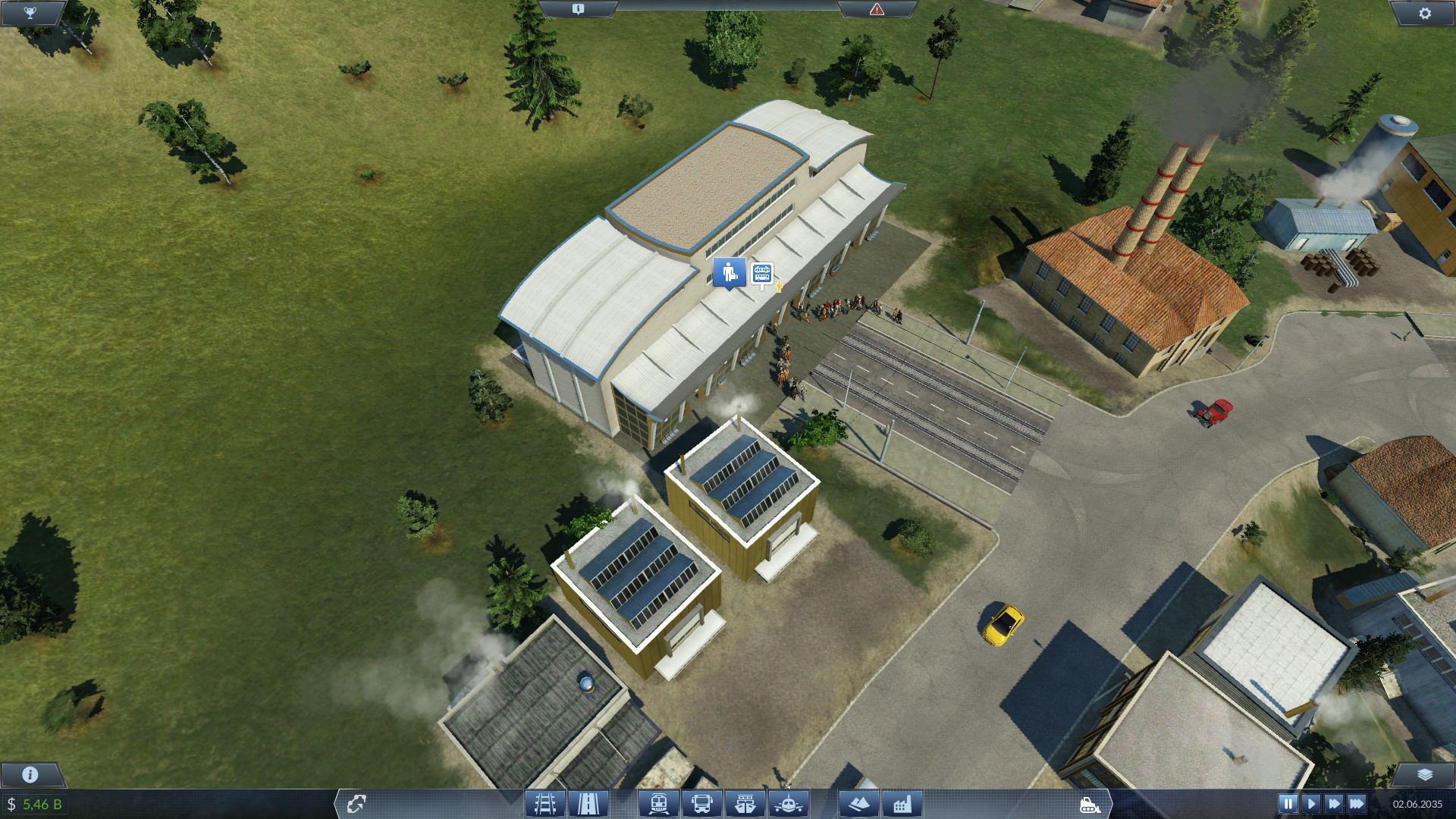 Unterirdische S-Bahn Station