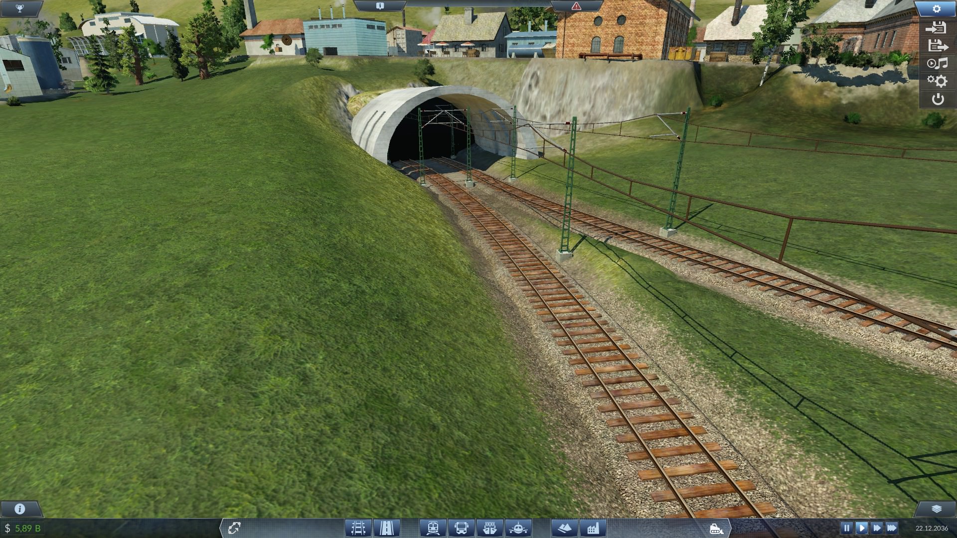 Montreal S-Bahntunnel Einfahrt