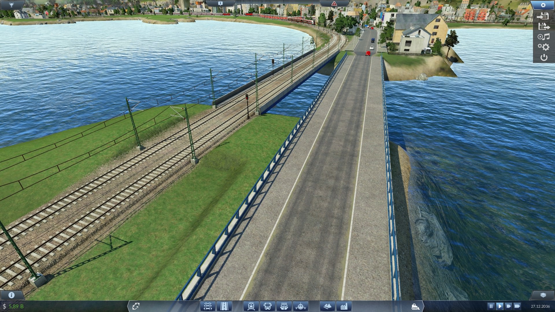 Brücke nach Hamilton