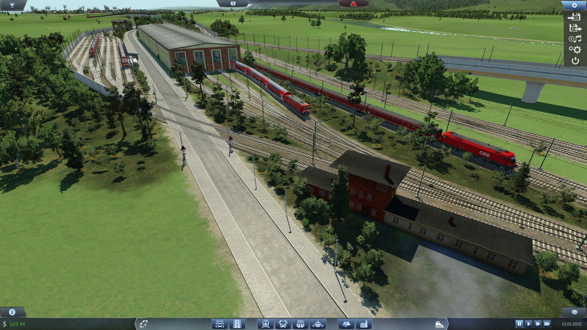 fiktive Region-Bern mit Depot Bern-Süd