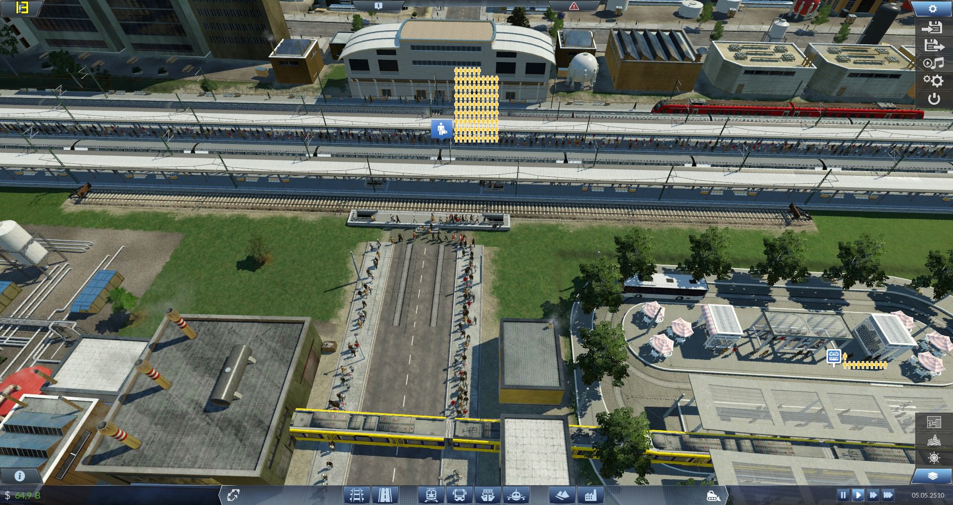Der Mod für die Trams... naja... aber praktisch ists schon ;)