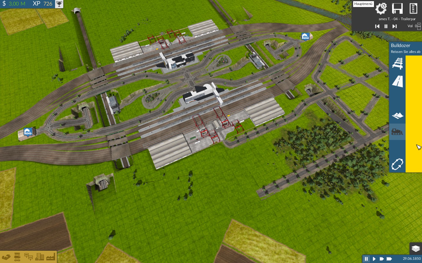 Großbahnhof Mit Güterbahnhof Teil 2