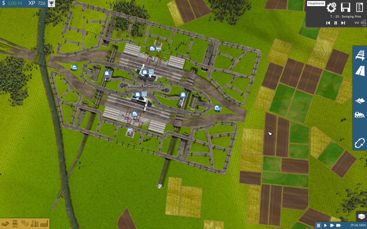 Großbahnhof Mit Güterbahnhof Teil 3