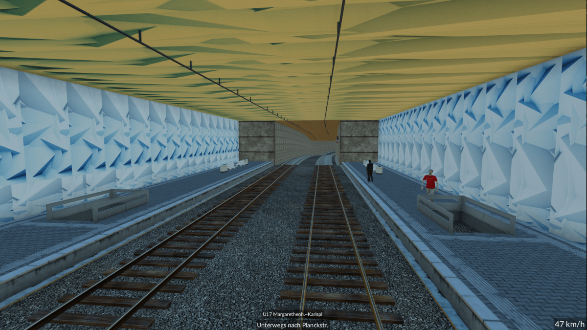 Facelift für die U-Bahnstation und Tunnel