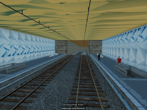 Facelift für die U-Bahnstation und Tunnel
