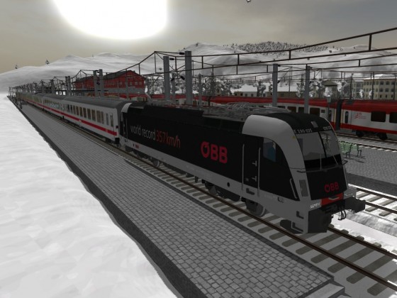 Durch den Schnee mit Regiojet und Intercity