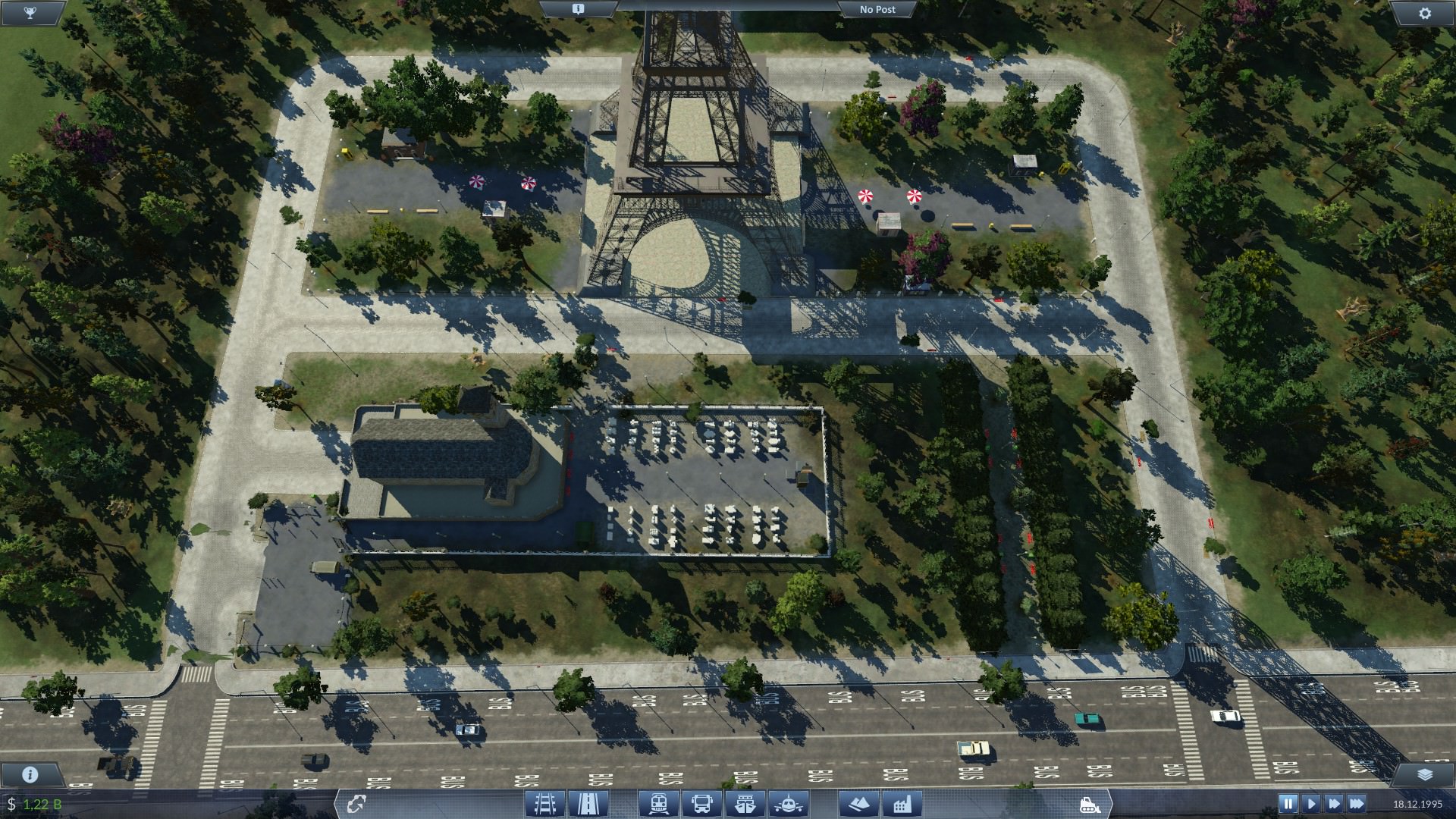 Kirche+Friedhof und Pariser Platz