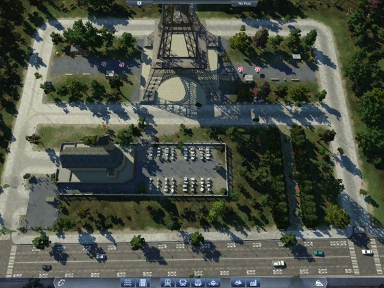Kirche+Friedhof und Pariser Platz