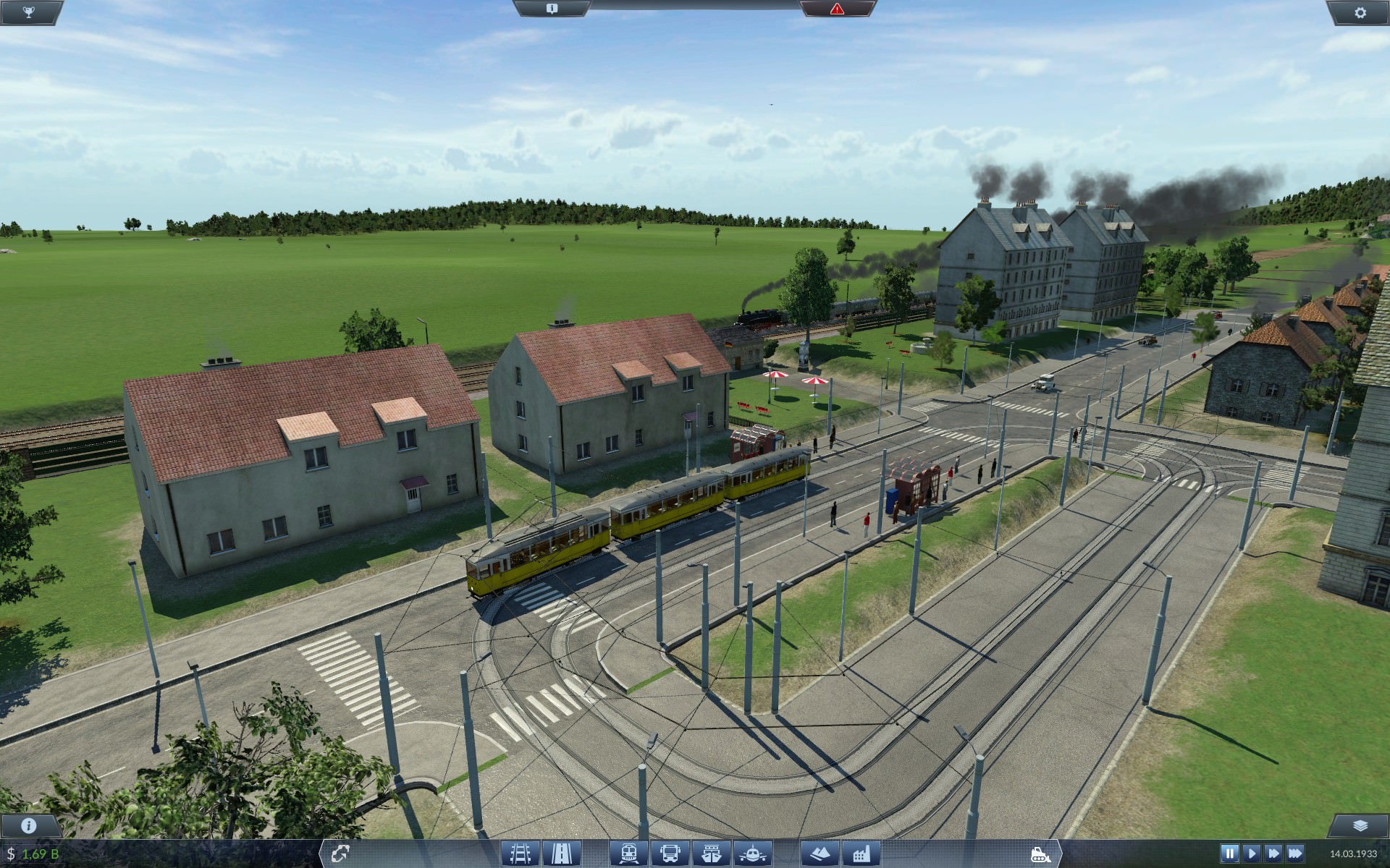 kleine Eisenbahner Siedlung