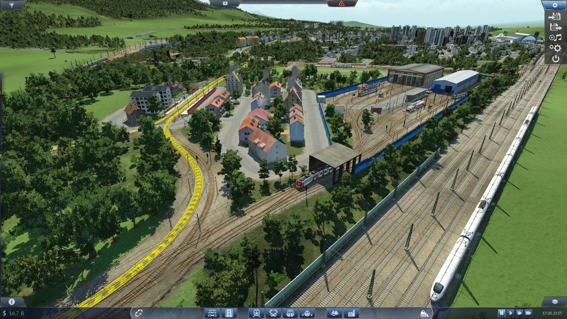 Impressionen Plopable Town + Stadtbahn (Wendekreis + Depot)