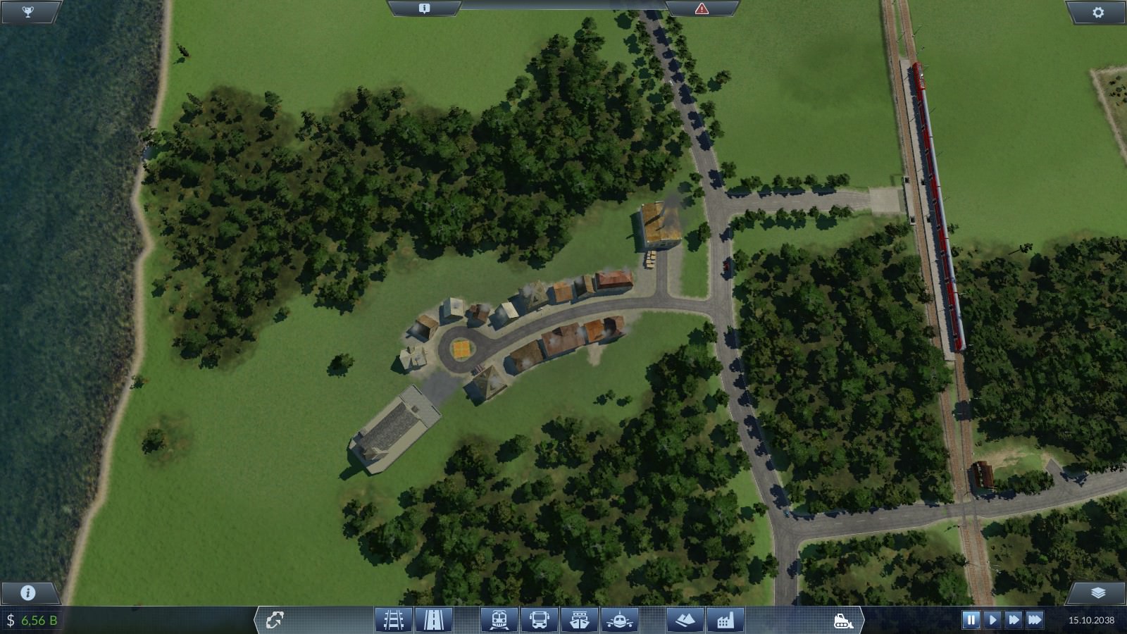 Selbsterstelltes Dorf