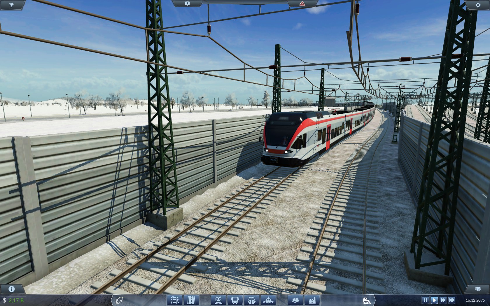 Stadler Flirt auf der Linie RE3