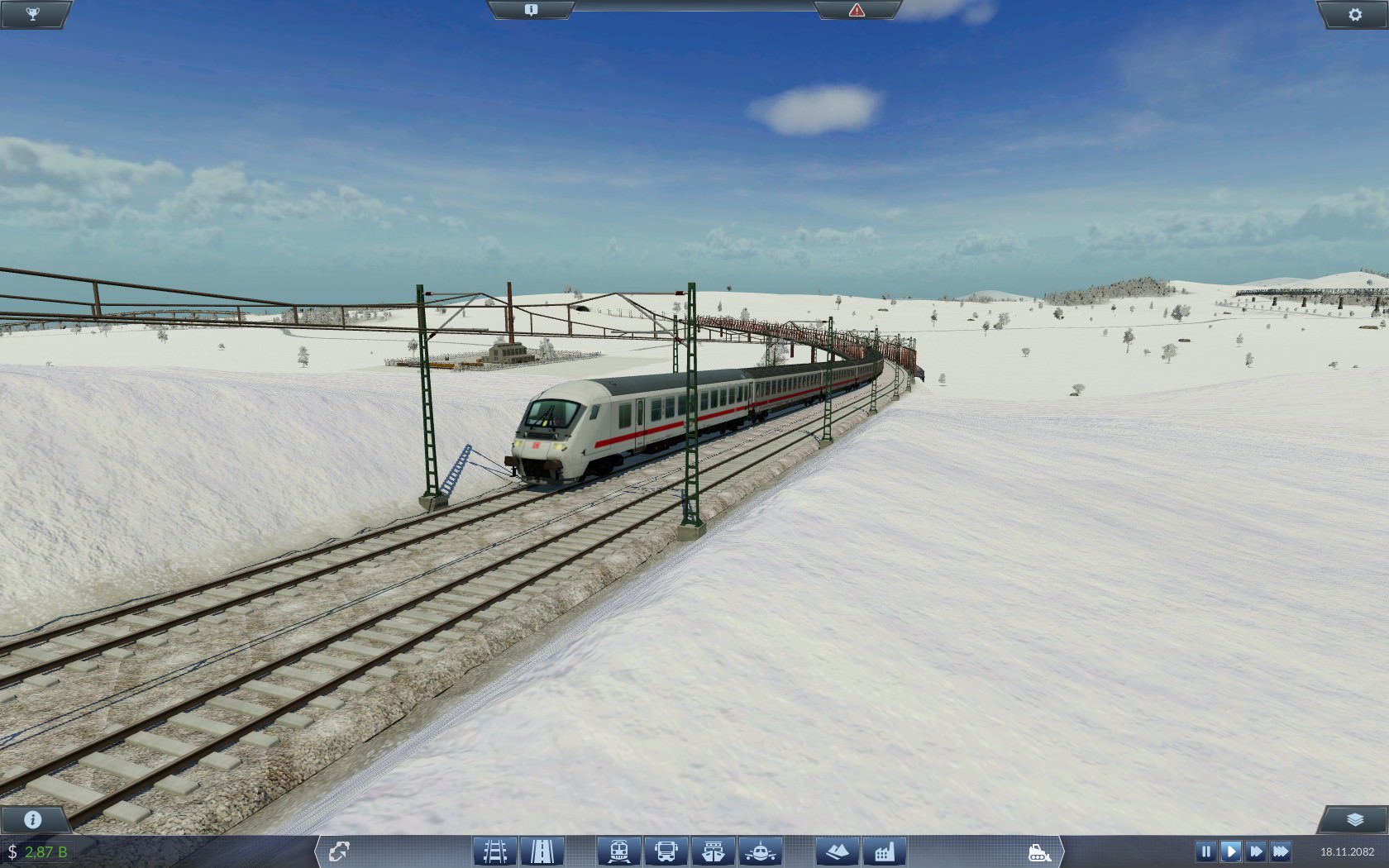 Erste Einsätze auf der Intercity Strecke