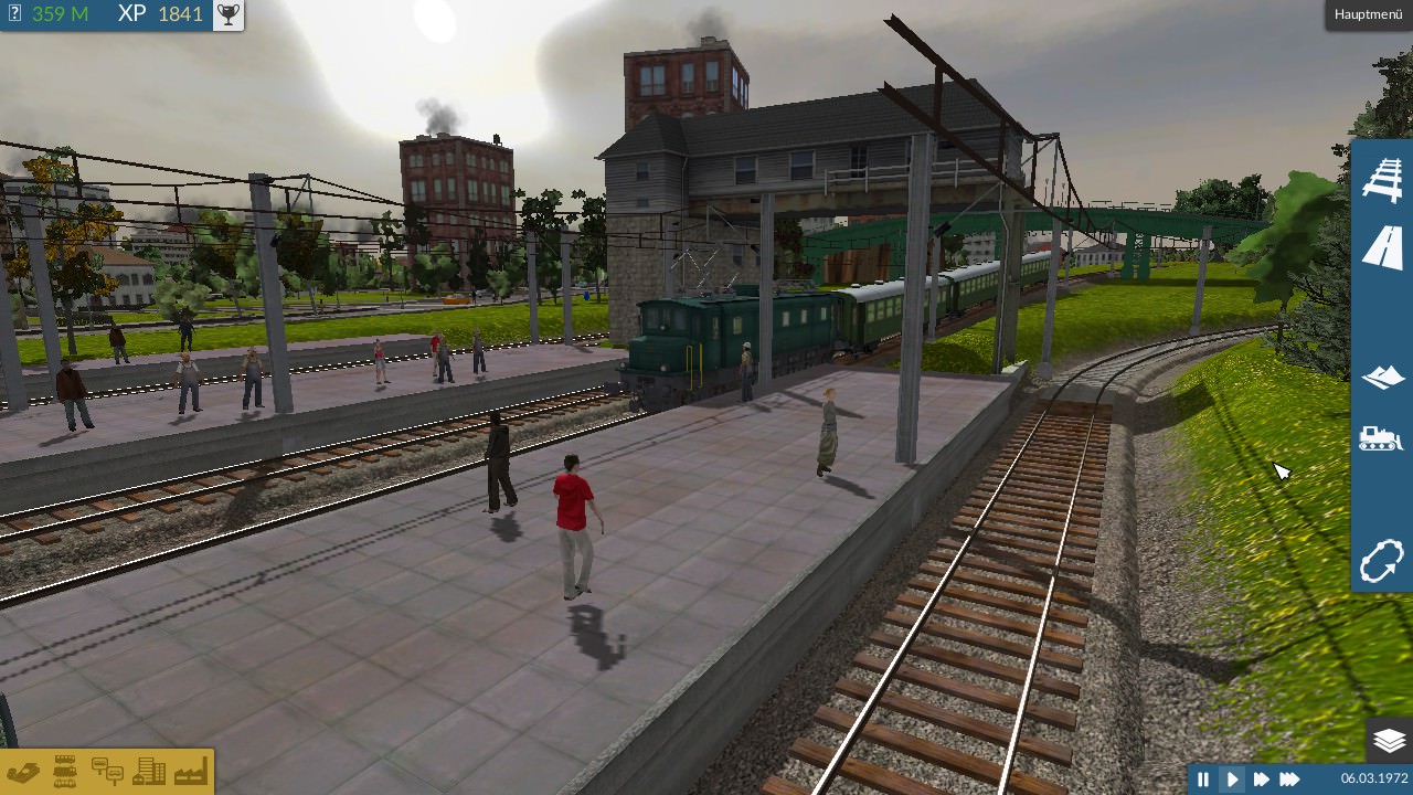 Hauptbahnhof Ölmühle mit Reiterstellwerk