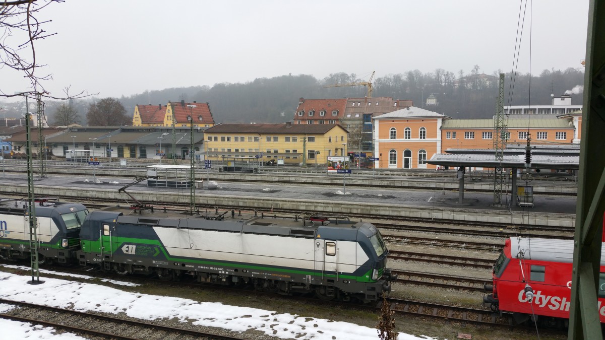 Hbf Passau - Blick auf den Nebenausgang