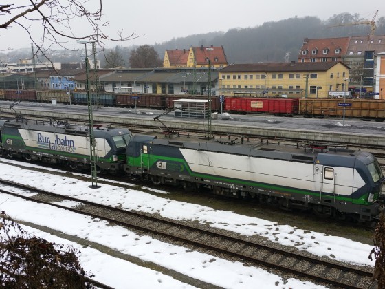 Hbf Passau - Vectron Doppeltraktion