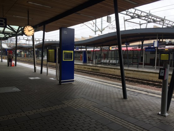 Hauptbahnhof Luxemburg-Stadt.