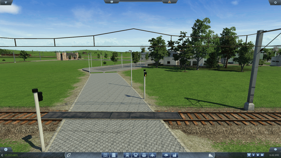 Achtung Fußgänger ! Tram kommt