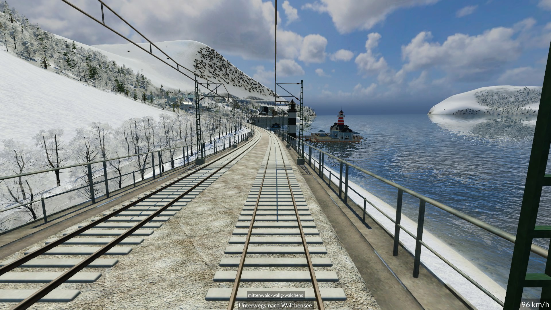 Anfahrt nach Walchensee