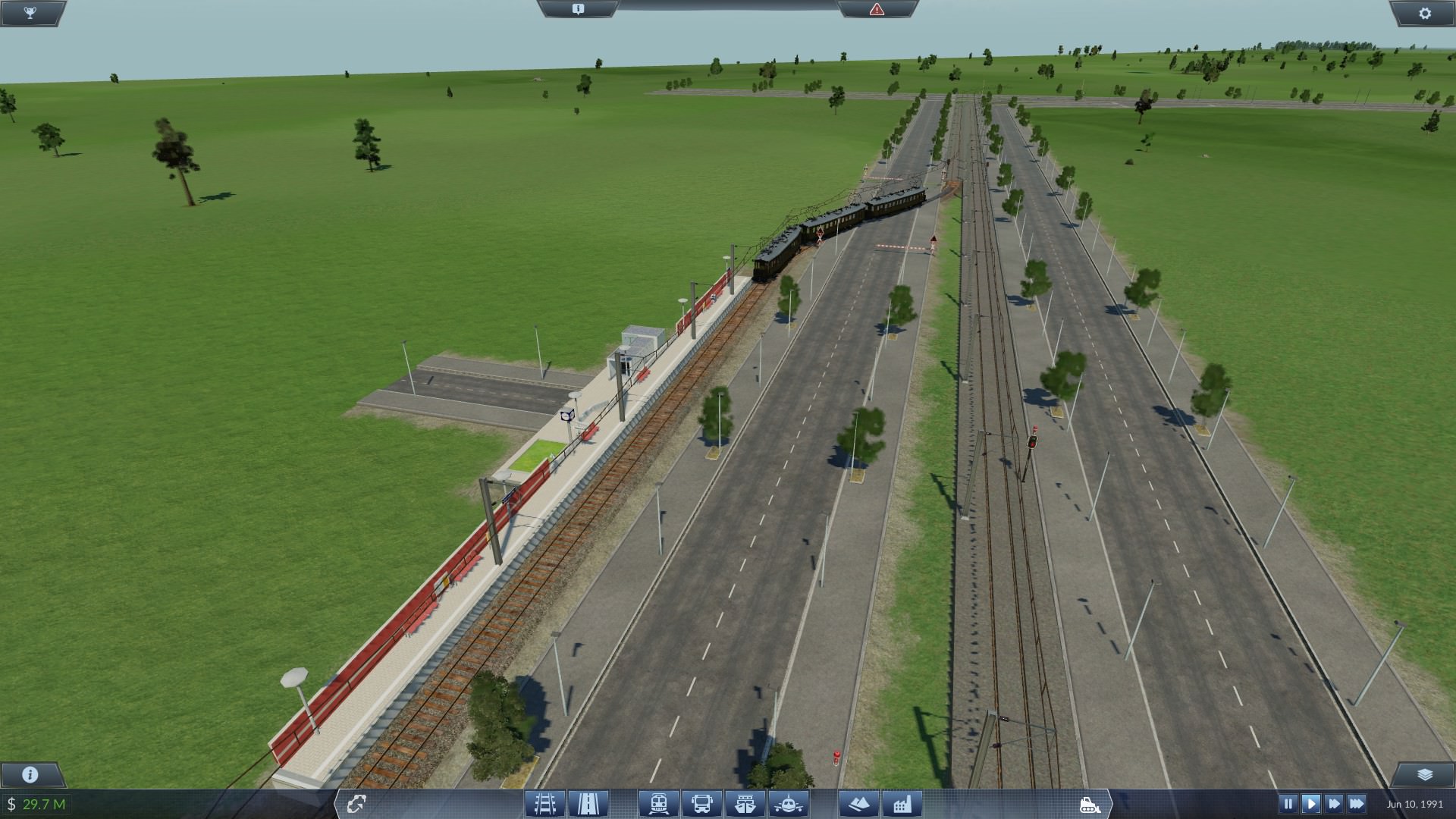Track and Road Experiment
