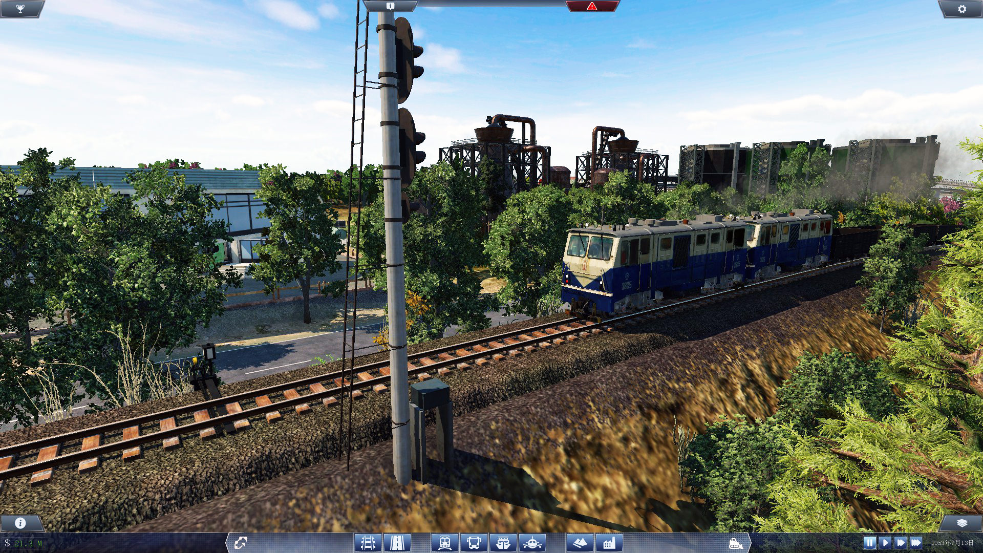 Narrow gauge freight transportation