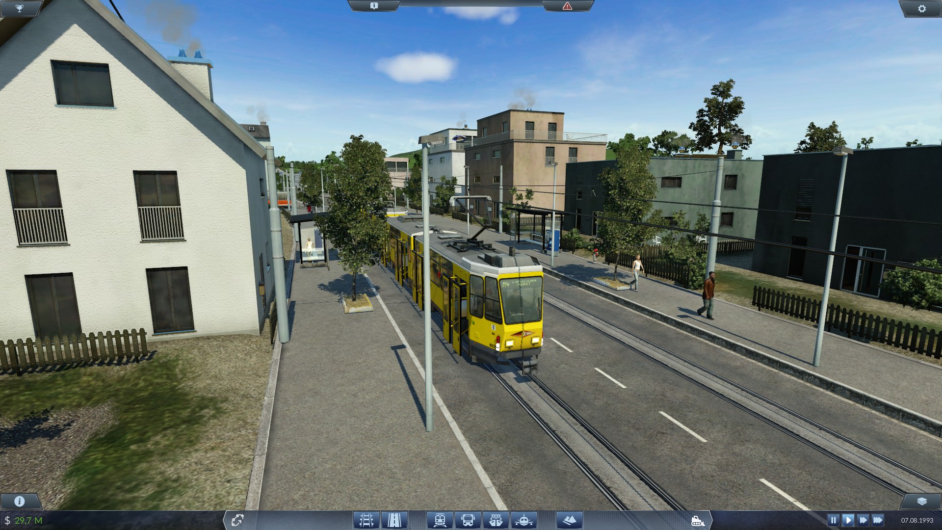 KT4D als M1 nach Hauptbahnhof