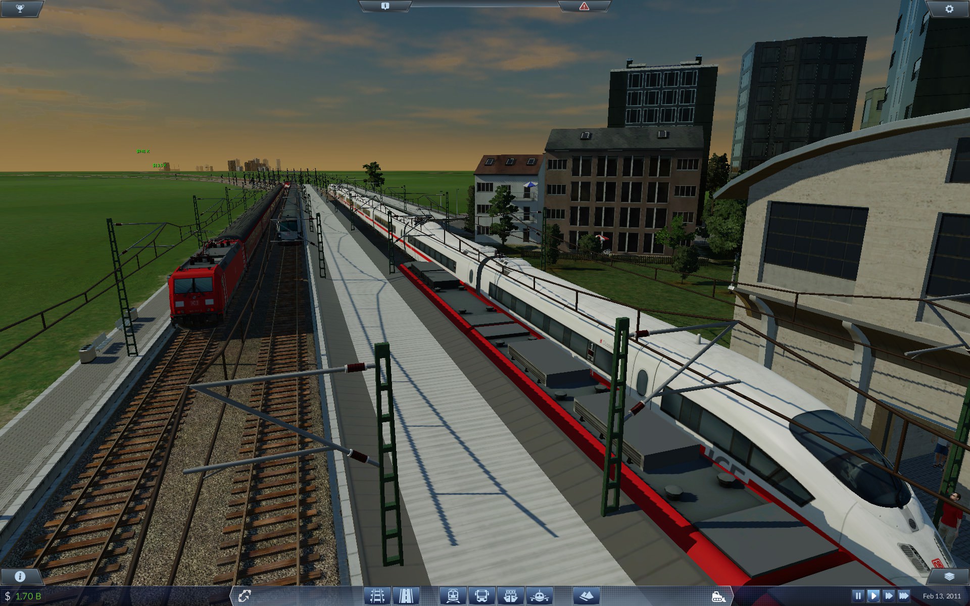 Busy evening at Herbolzheim