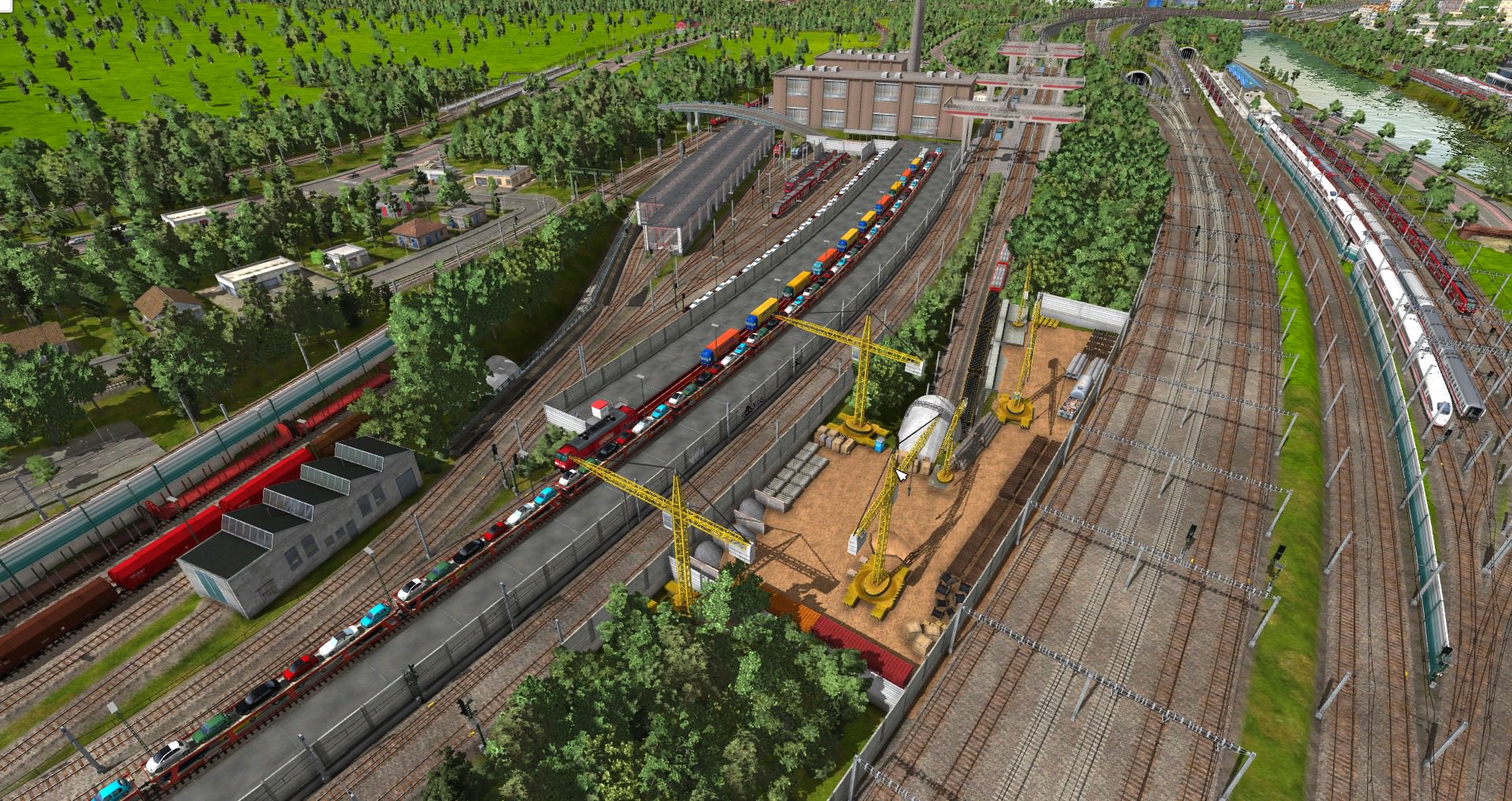 Die guten alten Train Fever Zeiten...