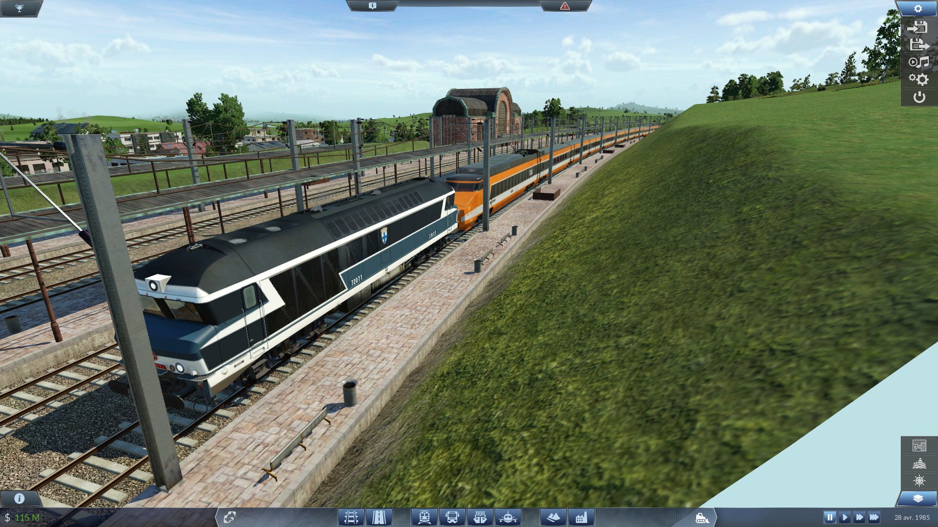 Homage au CC72000 du TGV Vendé