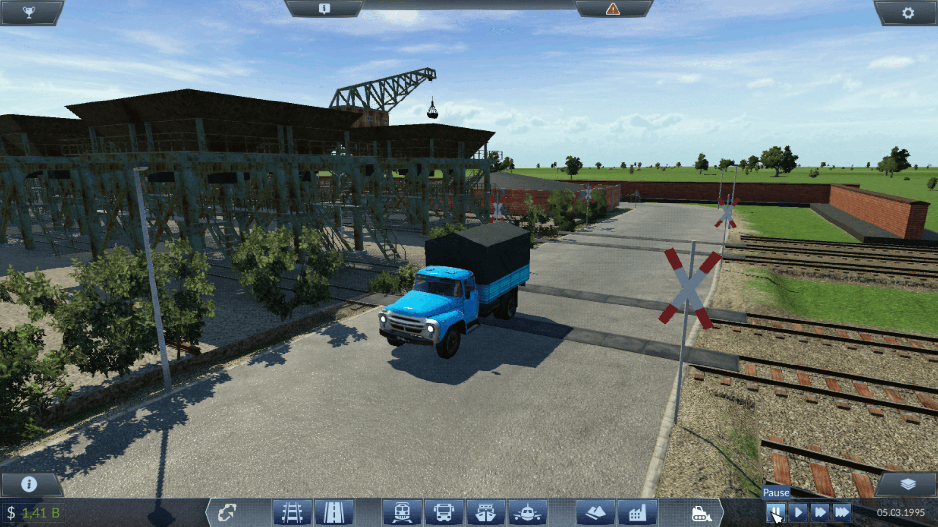 Kohle Verlade Station 4 spurig_5