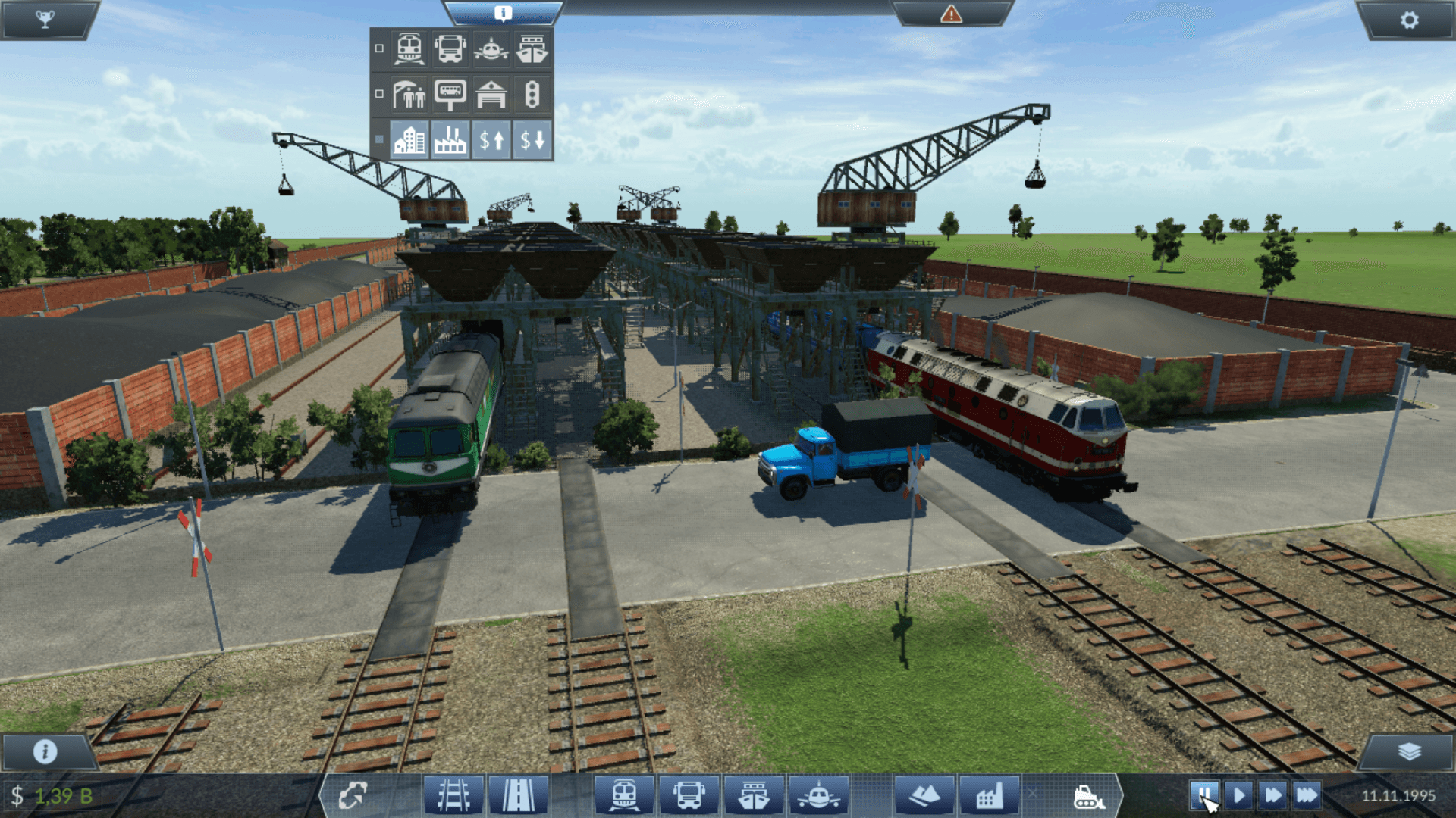 Kohle Verlade Station 4 spurig_7